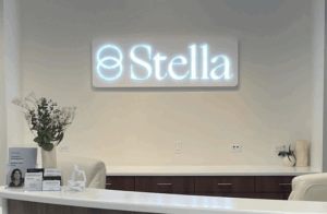 hotel reception sign