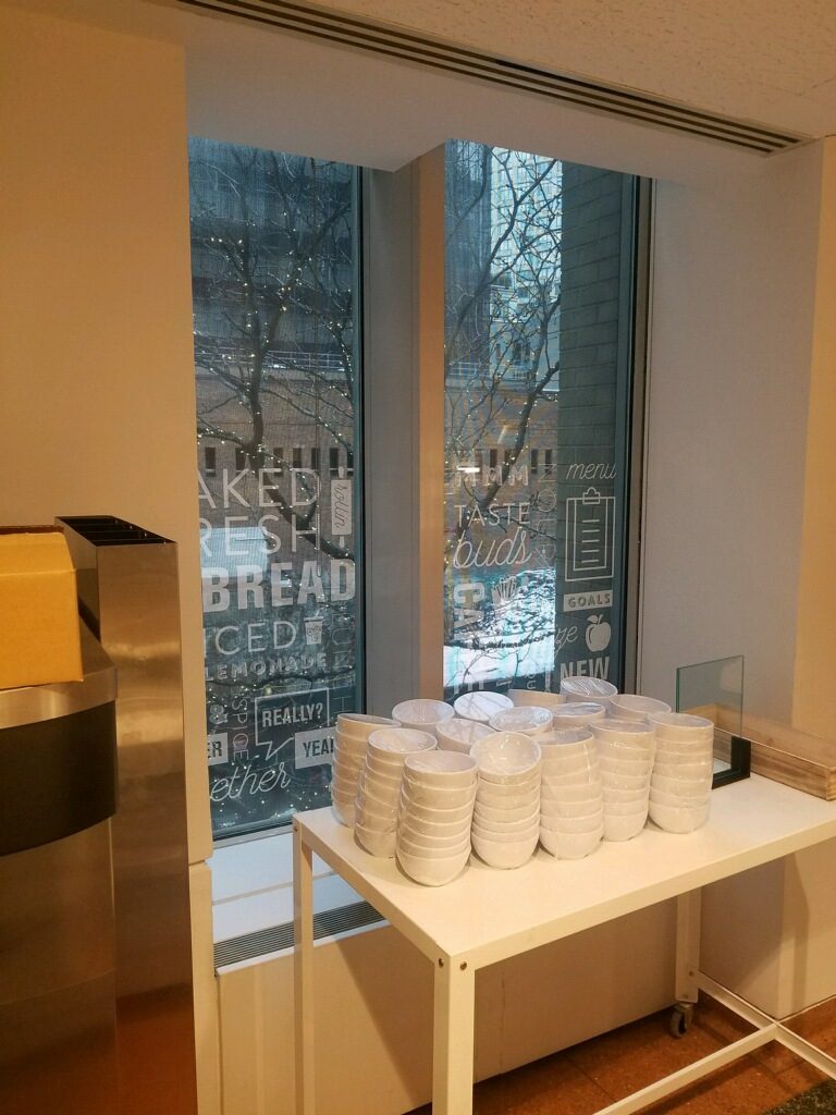 Front Door Window Graphics in NYC