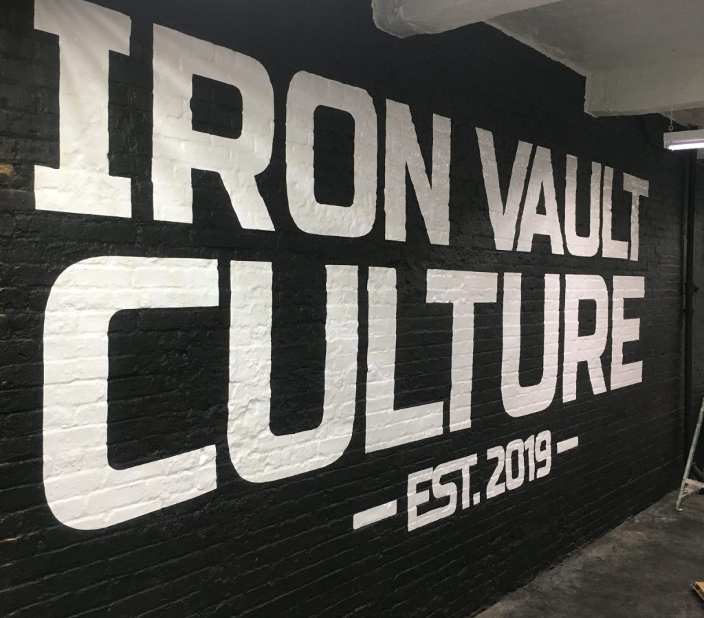GYM Branding Brick Wall Graphics